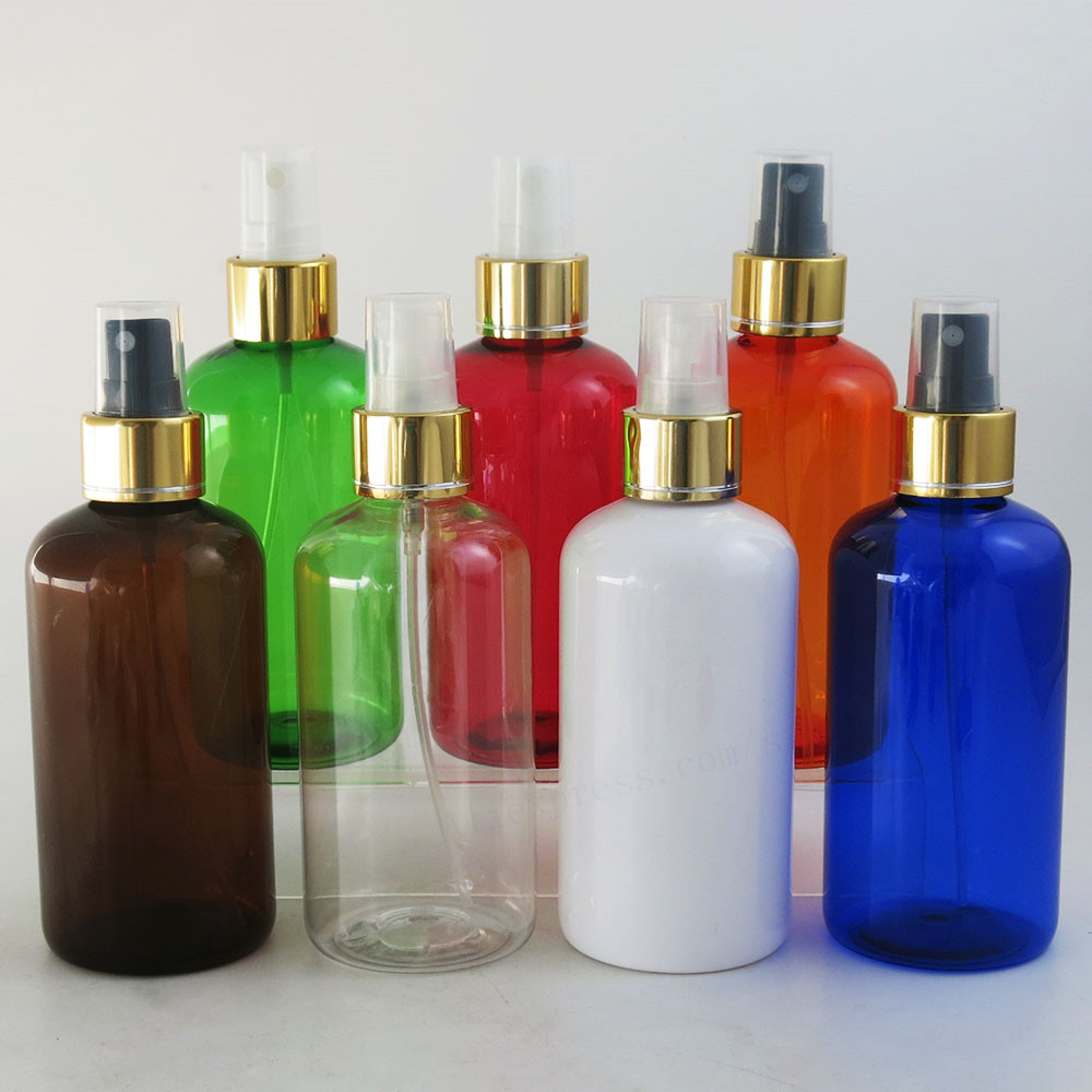 Perfume X - 20X220ml เติมพลาสติก PET ขวดน้ำหอม GOLD Mist