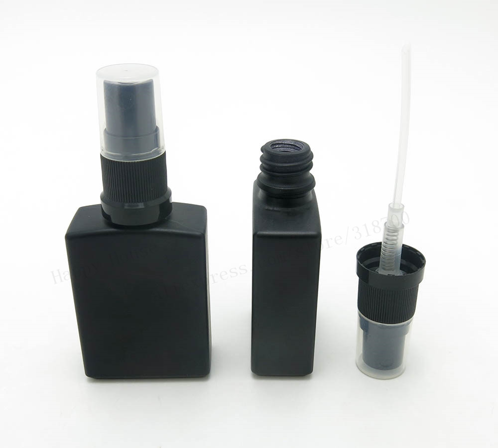 ขวดสเปรย์น้ำหอมแก้วสีดำสี่เหลี - Perfume X บทวิจารณ์และราคา