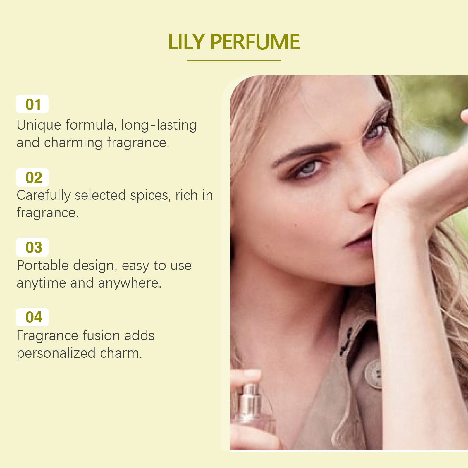 น้ำหอมลิลลี่สำหรับผู้หญิงออกเด - Perfume Fragrance Levels บทวิจารณ์และราคา